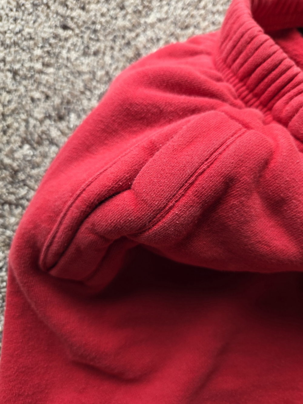 YoungLA Red Sweatpant Joggers with White Graphic - Picture 4 of 8